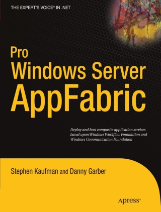 Cover image: Pro Windows Server AppFabric 9781430228172