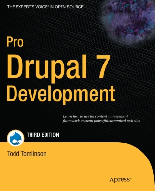 صورة الغلاف: Pro Drupal 7 Development 3rd edition 9781430228387