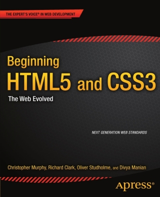 Cover image: Beginning HTML5 and CSS3 9781430228745