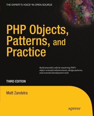 Imagen de portada: PHP Objects, Patterns and Practice 3rd edition 9781430229254