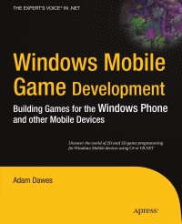 Cover image: Windows Mobile Game Development 9781430229285
