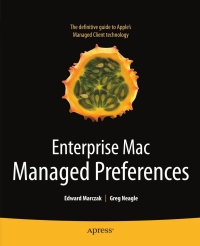Imagen de portada: Enterprise Mac Managed Preferences 9781430229377