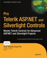 Cover image: Pro Telerik ASP.NET and Silverlight Controls 9781430229407