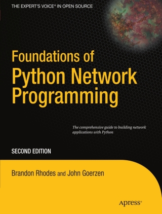 Cover image: Foundations of Python Network Programming 2nd edition 9781430230038