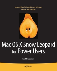 Cover image: Mac OS X Snow Leopard for Power Users 9781430230304