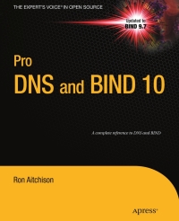 Cover image: Pro DNS and BIND 10 9781430230489