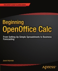 صورة الغلاف: Beginning OpenOffice Calc 9781430231592