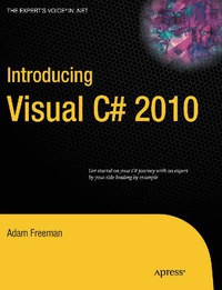 Cover image: Introducing Visual C# 2010 9781430231714