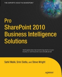 Omslagafbeelding: Pro SharePoint 2010 Business Intelligence Solutions 9781430232858