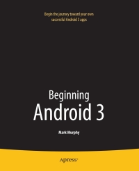 صورة الغلاف: Beginning Android 3 9781430232971