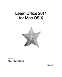 Imagen de portada: Learn Office 2011 for Mac OS X 9781430233336