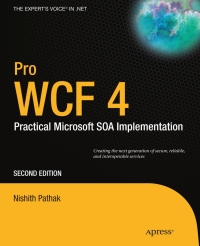 Cover image: Pro WCF 4 2nd edition 9781430233688