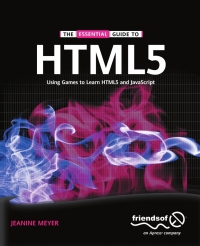 Cover image: The Essential Guide to HTML5 9781430233831