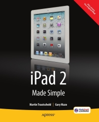 表紙画像: iPad 2 Made Simple 9781430234975