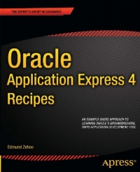 Cover image: Oracle Application Express 4 Recipes 9781430235064