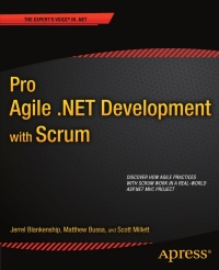 Imagen de portada: Pro Agile .NET Development with SCRUM 9781430235330