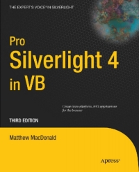 Titelbild: Pro Silverlight 4 in VB 3rd edition 9781430235484
