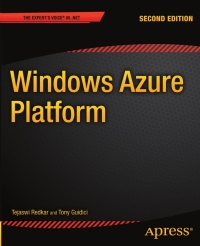 Imagen de portada: Windows Azure Platform 2nd edition 9781430235637