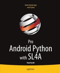 Cover image: Pro Android Python with SL4A 9781430235699