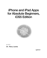 Cover image: iPhone and iPad Apps for Absolute Beginners, iOS 5 Edition 2nd edition 9781430236023