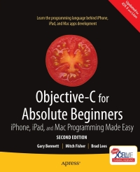 Imagen de portada: Objective-C for Absolute Beginners 2nd edition 9781430236535