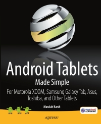Cover image: Android Tablets Made Simple 9781430236719