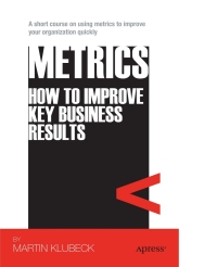 Imagen de portada: Metrics 9781430237266