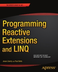 Cover image: Programming Reactive Extensions and LINQ 9781430237471