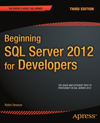 Omslagafbeelding: Beginning SQL Server 2012 for Developers 3rd edition 9781430237501