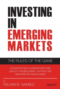 Imagen de portada: Investing in Emerging Markets 9781430238256