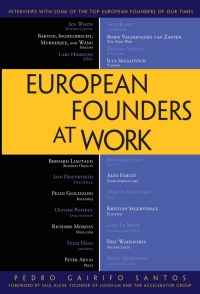 Cover image: European Founders at Work 9781430239062