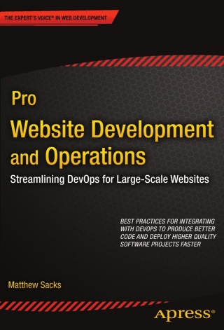Titelbild: Pro Website Development and Operations 9781430239697