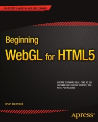 Cover image: Beginning WebGL for HTML5 9781430239963