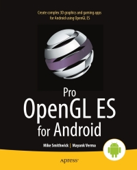 表紙画像: Pro OpenGL ES for Android 9781430240020