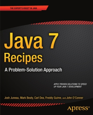 Cover image: Java 7 Recipes 9781430240563