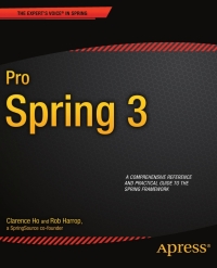 Cover image: Pro Spring 3 9781430241072
