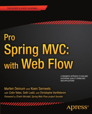 Imagen de portada: Pro Spring MVC: With Web Flow 9781430241553
