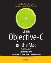 表紙画像: Learn Objective-C on the Mac 2nd edition 9781430241881