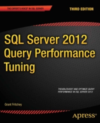 Immagine di copertina: SQL Server 2012 Query Performance Tuning 3rd edition 9781430242031