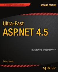 Imagen de portada: Ultra-Fast ASP.NET 4.5 2nd edition 9781430243380