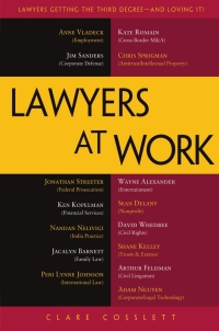 Imagen de portada: Lawyers at Work 9781430245032