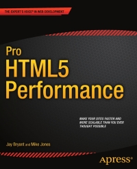 Imagen de portada: Pro HTML5 Performance 9781430245247