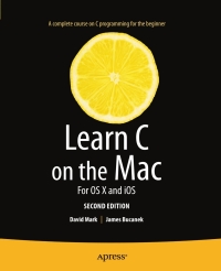 Cover image: Learn C on the Mac 2nd edition 9781430245339