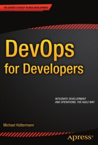 Cover image: DevOps for Developers 9781430245698