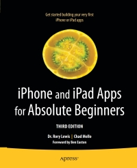 Omslagafbeelding: iPhone and iPad Apps for Absolute Beginners 3rd edition 9781430246176