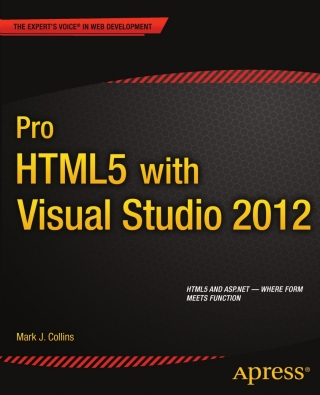 Cover image: Pro HTML5 with Visual Studio 2012 9781430246381