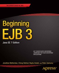 Cover image: Beginning EJB 3 2nd edition 9781430246923