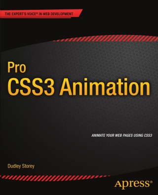 Cover image: Pro CSS3 Animation 9781430247227