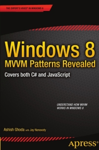 Imagen de portada: Windows 8 MVVM Patterns Revealed 9781430249085