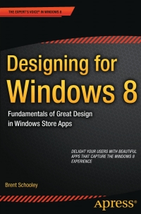 Cover image: Designing for Windows 8 9781430249597